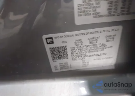 2021 Chevrolet Silverado 1500 4Wd Short Bed Lt With 2Fl z USA, uszkodzony, nr VIN 3GCPYJEK8MG362103